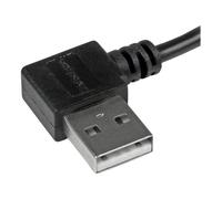 StarTechcom Cavo da Usb a micro USB con connettori ad angolo USB2AUB2RA2M