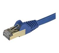 StarTechcom Cavo di Rete Ethernet Cat6a Cavo Schermato STP da 2m Blu 2 m Cat6a
