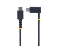 StarTechcom Cavo di Ricarica USB-C a 90° da 30cm Cavetto di Ricarica Veloce USB