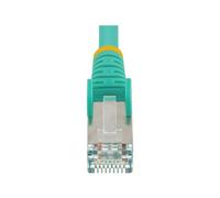 StarTech.com Cavo Ethernet Cat 6a - 1,5m - Acqua - Cavo di Rete LAN Low Smoke Ze