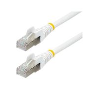 StarTechcom Cavo Ethernet CAT 6a 1,5m Bianco Cavo di rete LAN Low Smoke Zero