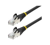 StarTechcom Cavo Ethernet CAT 6a 1,5m Nero Cavo di rete LAN Low Smoke Zero