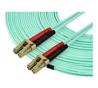 StarTechcom Cavo Fibra Ottica patch Multimodale LC a LC Duplex 50/125 OM3 15m 15