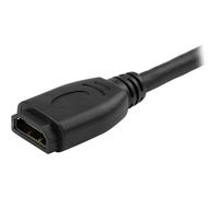 StarTechcom Cavo HDMI 2.0 prolunga salvaporta da 15cm 4K 60Hz 0,152 m HDMI tipo