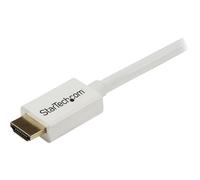StarTechcom Cavo HDMI ad alta velocità a parete CL3 bianco da 7 m HDMI a HDMI