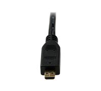 StarTechcom Cavo HDMI ad alta velocità con Ethernet da 2 m HDMI a Micro HDMI M/M