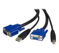 StarTechcom Cavo KVM Universale USB 2 in 1 da 3m 3 m USB USB SVUSB2N1_10