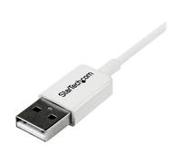 StarTechcom Cavo micro USB bianco 2 m A a Micro B 2 m USB A USBPAUB2MW