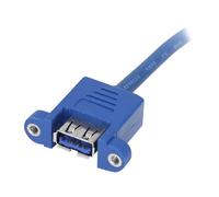 StarTechcom Cavo pannello USB 3.0 2 porte Cavo USB A a collettore scheda madre