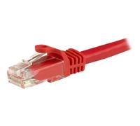 StarTech.com Cavo patch CAT6 da 7,5 m - Filo di rame al 100% - Connettore antistrappo - Rosso