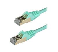 StarTech.com Cavo di rete Ethernet RJ45 CAT6a schermato da 1.5 m - Cavo Network in rame - Acqua (6ASPAT150CMAQ)