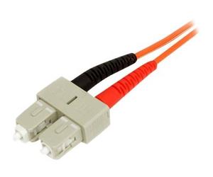 StarTechcom Cavo patch duplex in fibra multimodale 62,5/125 2 m LC SC 2 m OM1 LC