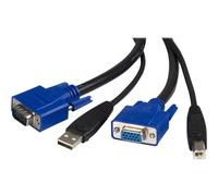 StarTechcom Cavo per commuttatore KVM 2 in 1 VGA e USB Cavo SVUSB2N1_6