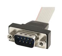 StarTechcom Cavo per montaggio a pannello seriale maschio 9 pin a collettore