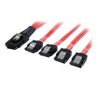 StarTechcom Cavo SAS Serial Attached SCSI 50 cm SFF-8087 a 4 SAS8087S450