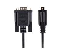 StarTechcom Cavo Seriale Null Modem RS232 da 3 m Cavo Seriale Crossover con