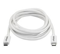 StarTechcom Cavo Thunderbolt 3 da 2m 20Gbps 100W PD 4K Certificato Thunderbolt