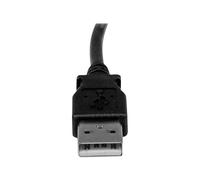 StarTechcom Cavo USB 2.0 A a B con angolare destro da 3 m M/M 3 m USB USBAB3MR