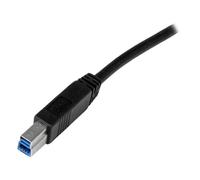 StarTechcom Cavo USB 3.0 SuperSpeed A a B certificato da 2 m M/M 2 m USB3CAB2M