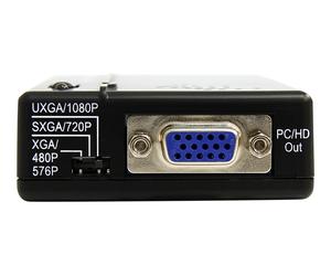 StarTechcom Composite S-Video to VGA Video Converter VID2VGATV2