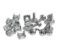 StarTechcom Confezione da 50 viti di fissaggio M5 e dadi ingabbiati per armadi