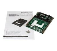 StarTechcom Convertitore adattatore doppia SSD mSATA a RAID 25SAT22MSAT