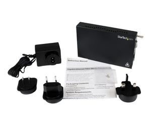 StarTechcom Convertitore multimediale in fibra Gigabit ET91000SFP2