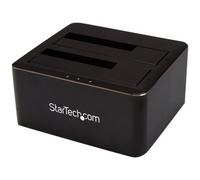 StarTechcom Docking Station a Doppio Bay SATA per 2x 2,5/3,5" SATA SSD/HDD USB