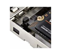 StarTech.com Adattatore SSD M.2 NVMe a PCIe x8; rack mobile doppio alloggiamento rimovibile; biforcazione necessaria; installazione senza attrezzi, backplane per unità hot-swap (Dual-Bay to x8) [2M2-R