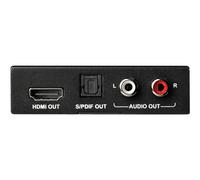 StarTechcom Estrattore Audio HDMI 4K con Supporto 4K 60Hz Nero 4096 x HD202A