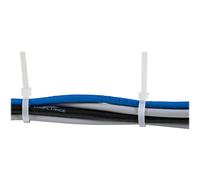 StarTech.com Fascette fermacavo riutilizzabili da 20 cm - 4 mm di larghezza, 55mm di diametro del fascio e resistenza alla traz