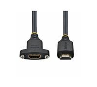 StarTechcom HDMI 2.0 CABLE M-F PANEL Cavo HDMI2PNLFM-180CM
