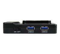 ST ST7320USBC - USB 3.0, hub a 6 porte, 6 USB-A, nero
