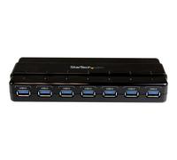 StarTech.com HUB USB 3.0 a 7 porte alimentato - Perno e concentratore USB 3.0 ultra veloce - Nero
