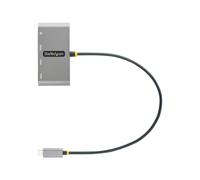 StarTechcom Hub USB-C con Ethernet a 3 porte Adattatore USB Type-C con 3x USB-A