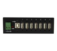 StarTechcom Hub USB industriale a 7 porte predisposto per il montaggio USB 2.0