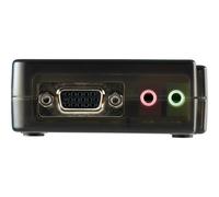 StarTech.com Kit Switch KVM USB con audio e cavi 4 porte, colore nero