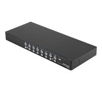 StarTechcom Kit Switch KVM USB montabile a rack 1U 16 porte con funzione OSD e