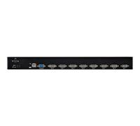 StarTechcom Kit Switch KVM USB montabile a rack 1U 8 porte SV831DUSBUK