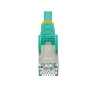 StarTechcom LSZH CAT6a Ethernet Cable Aqua Cavo Rete SFTP 1 NLAQ-1M-CAT6A-PATCH