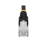 StarTechcom LSZH CAT6a Ethernet Cable Black Cavo Rete SFTP 7 NLBK-7M-CAT6A-PATCH