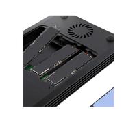 StarTechcom M2E4BTB3 Box esterno SSD M.2 M.2 40 Gbit/s Collegamento del