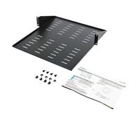 StarTechcom Mensola per server rack 2U 2 staffe Montaggio centrale Ventilata