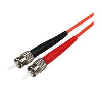 StarTechcom Multimode 50/125 Duplex Fiber Patch Cable LC ST 50FIBLCST1