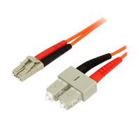 StarTechcom Multimode Fiber Patch Cable LC SC Cavo Rete Fibra FIBLCSC1