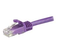 StarTech.com 15m CAT6 Ethernet Cable - Purple CAT 6 Gigabit Ethernet Wire -650MH