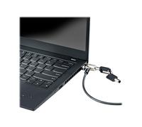 StarTechcom NANOK-LAPTOP-LOCK 2 m Nano 2 Chiavi Plastica Acciaio Zinco Nero