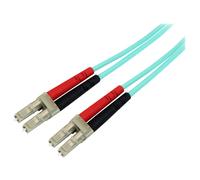 StarTechcom OM4 Duplex Multimode Glasfaserkabel Türkis 100 450FBLCLC1