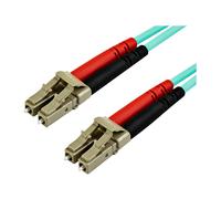 StarTechcom OM4 LC to Multimode Duplex Fiber Optic Patch 450FBLCLC10