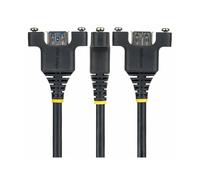 StarTechcom Panel Mount Usb-a Extension Cable Cavo USBPNLAFAM2M